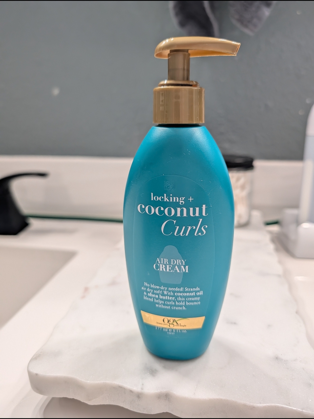 New Ogx Locking + Coconut Curls Air Dry Cream